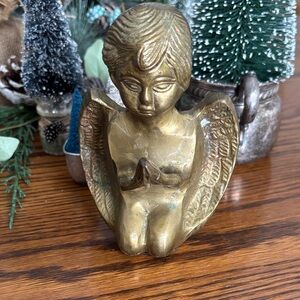 Vintage Brass Angel
